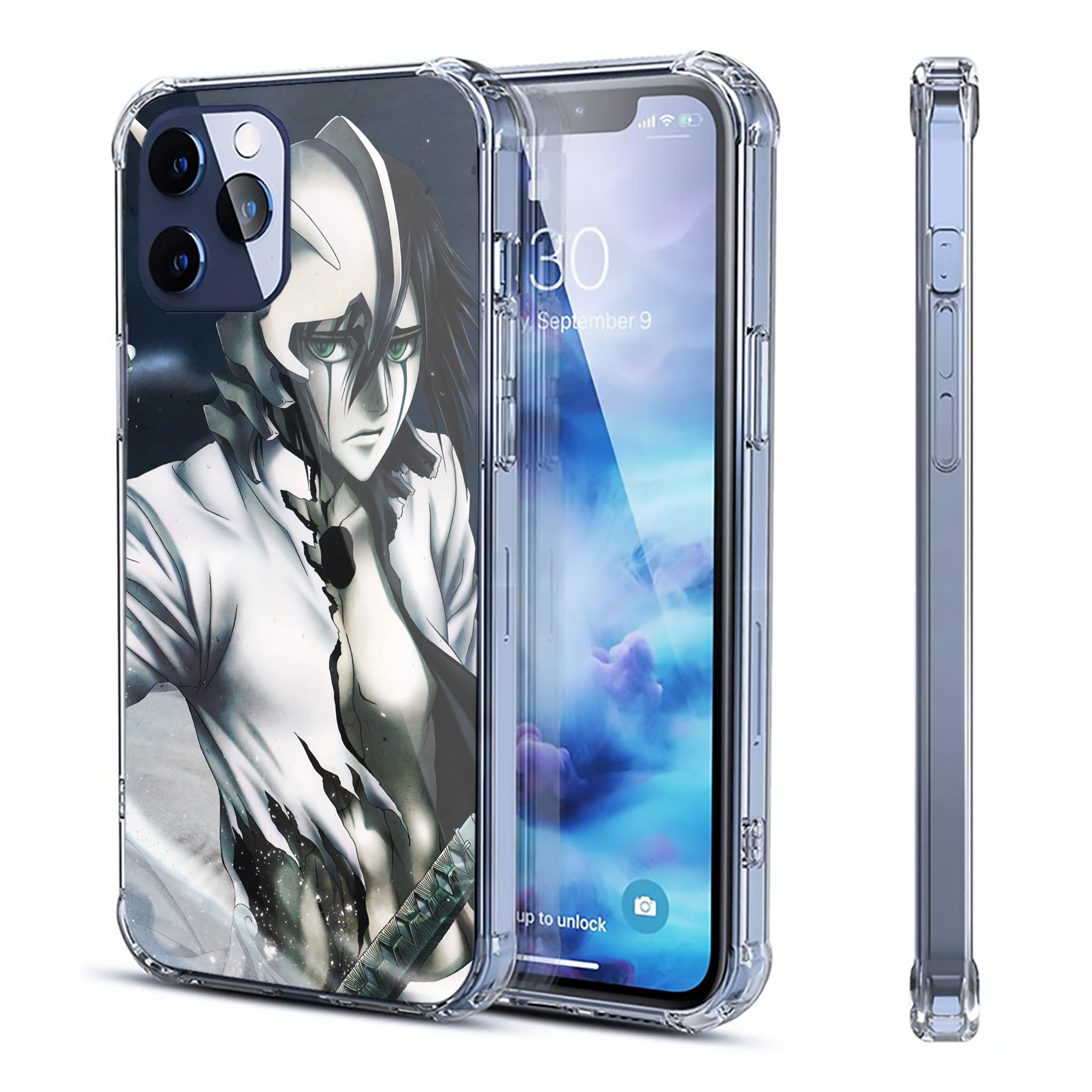 （画像用） ブリーチ BLEACH 【iPhone 12シリーズ対応】透明スマホケース（クリアソフトケース）